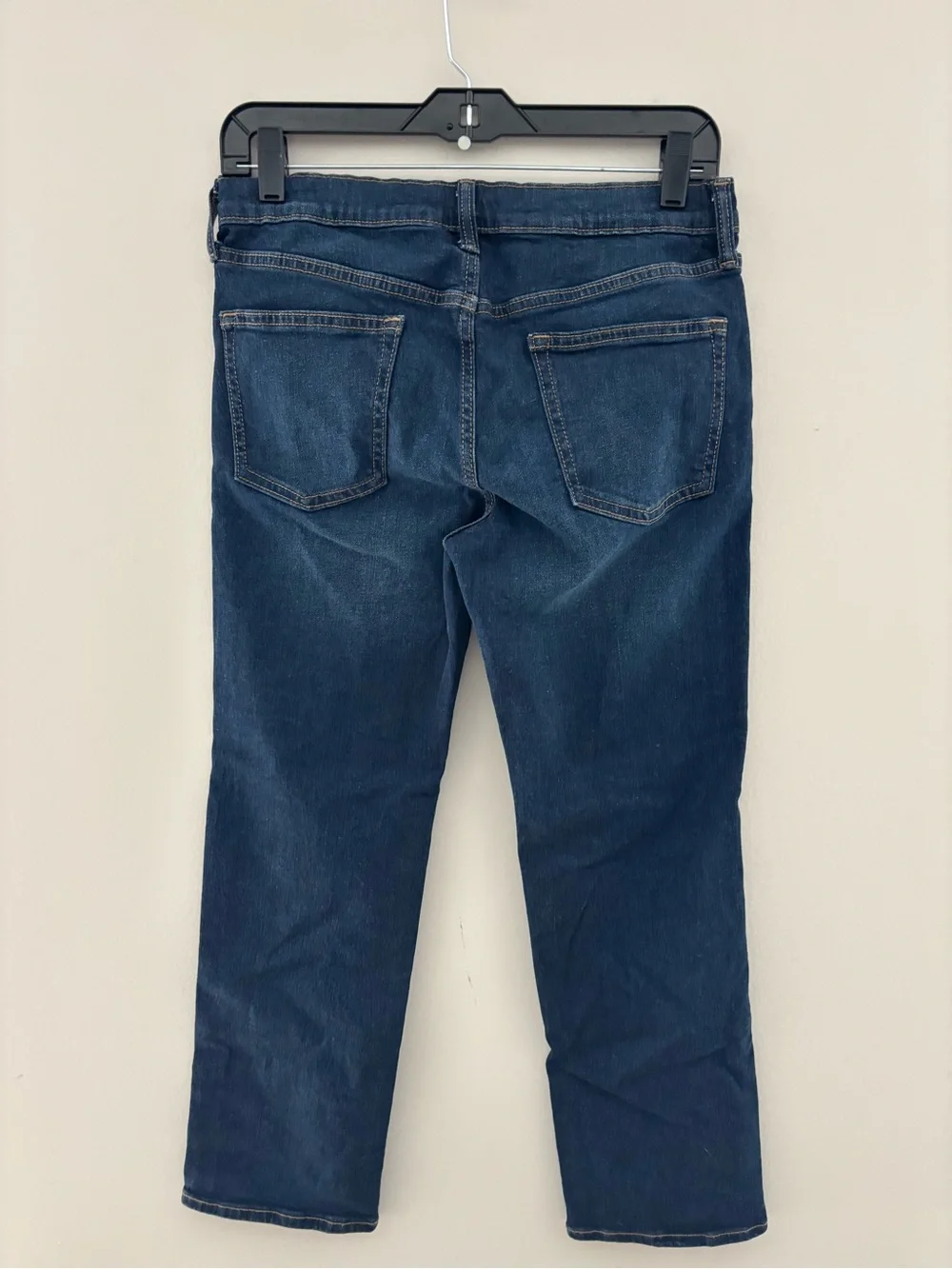 Old Navy Boys Straight Built-In Flex Jeans Size 12 Plus Dark Wash Denim